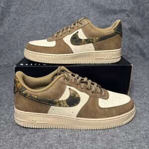Nike Air Force 1 '07 Realtree Rattan Camo Sneakers Mens Size 12.5 US IO9803 200